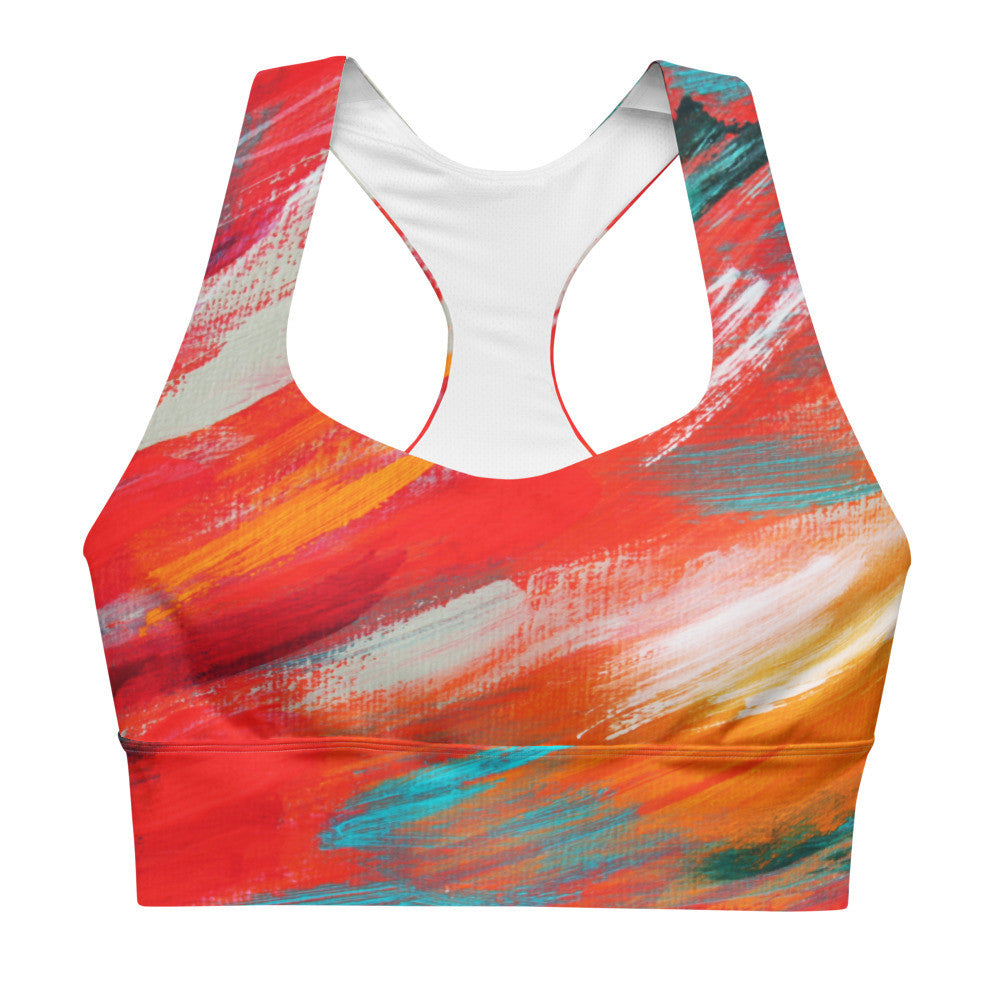 Gianneli Colours Longline Sports Bra-0