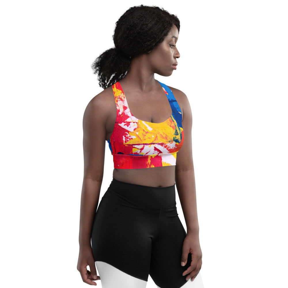 Gianneli Colours Longline Sports Bra-5