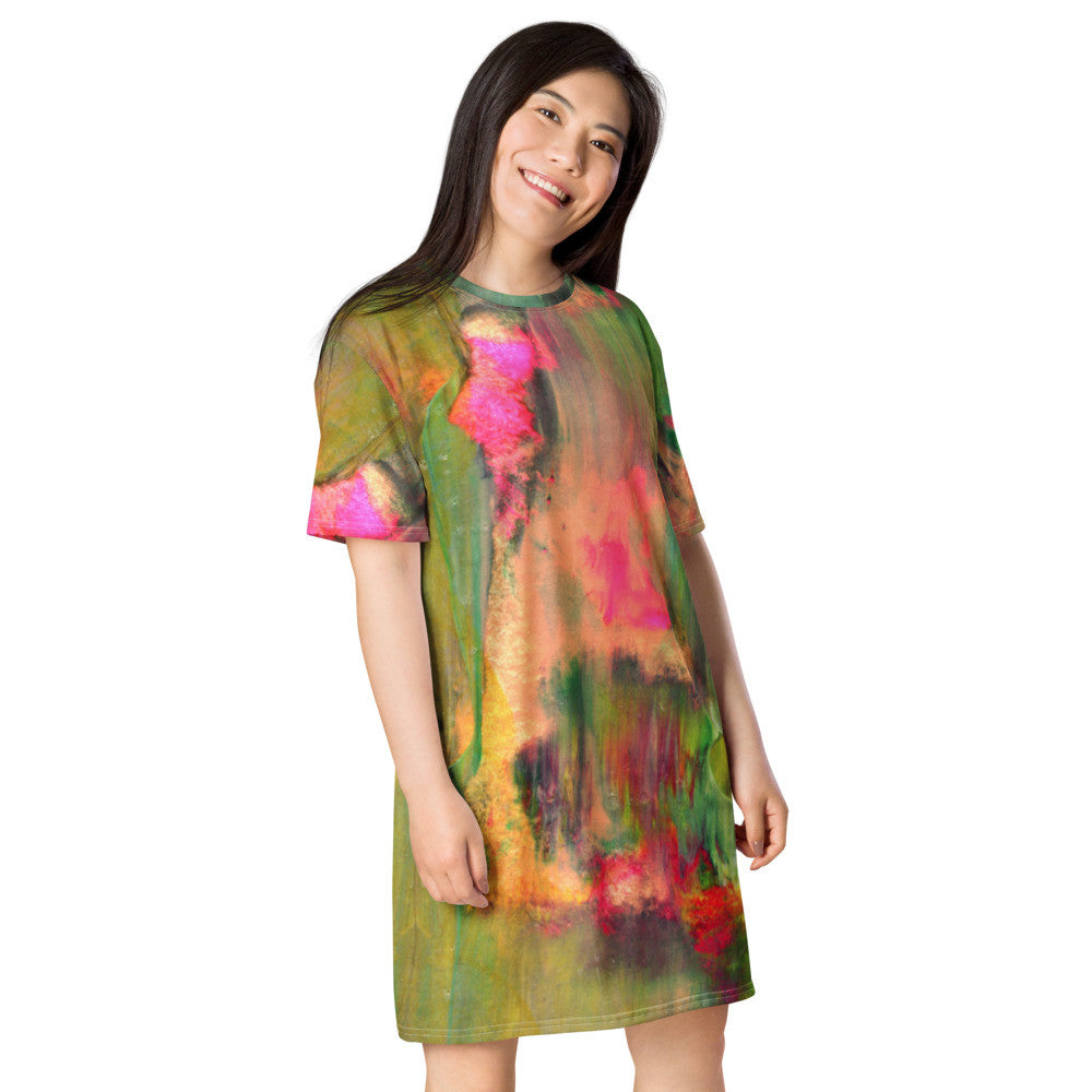 Gianneli Colours T-shirt dress-5