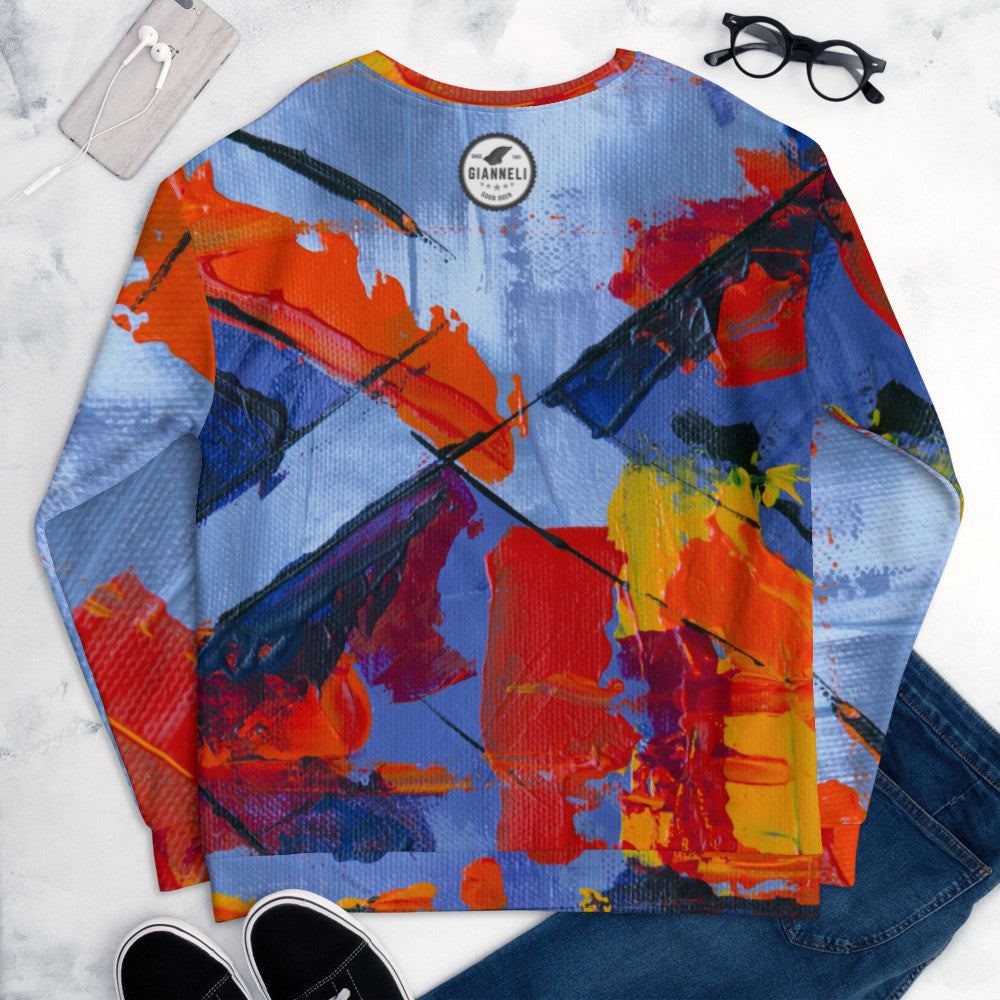 FIRE Unisex Sweatshirt by Gianneli-3