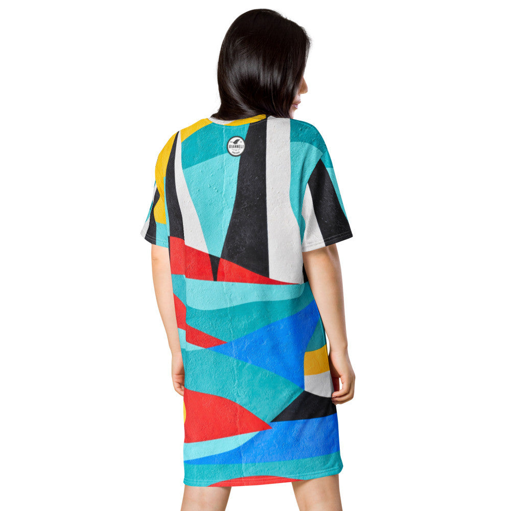 Gianneli Colours T-shirt dress-3