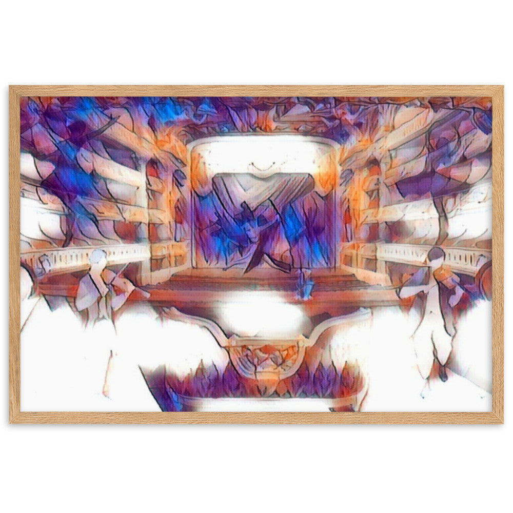 WHEN YOUR SENSES DANCE WITH MY MOMENTS JL.AK PREMIUM Framed Poster-0