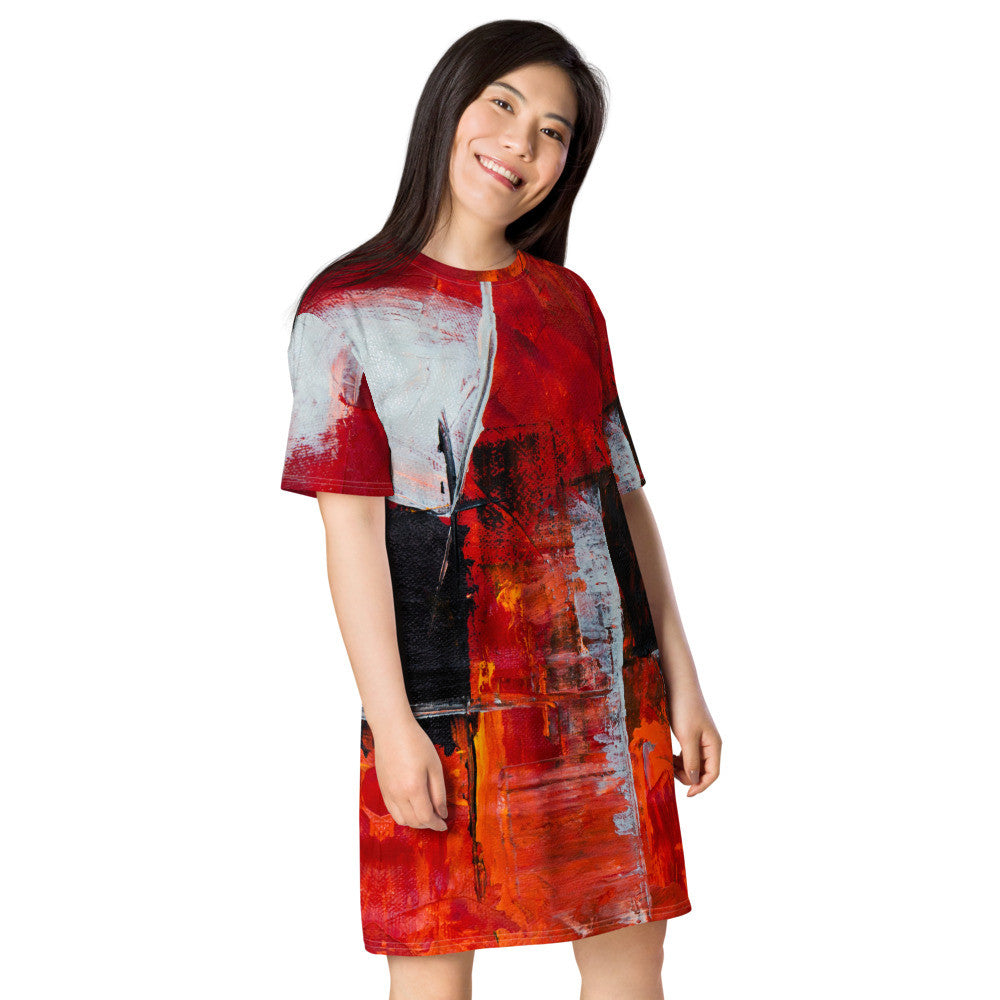 Gianneli Colours T-shirt Dress-5