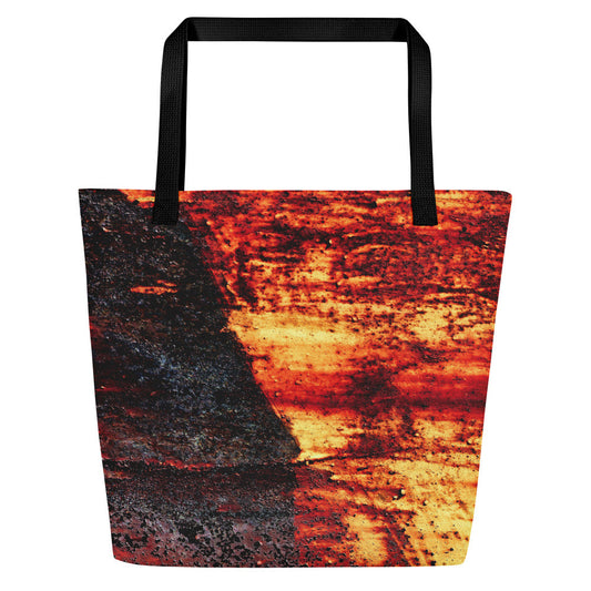 CLOCHARD Grunge Large Tote Bag by Gianneli-0