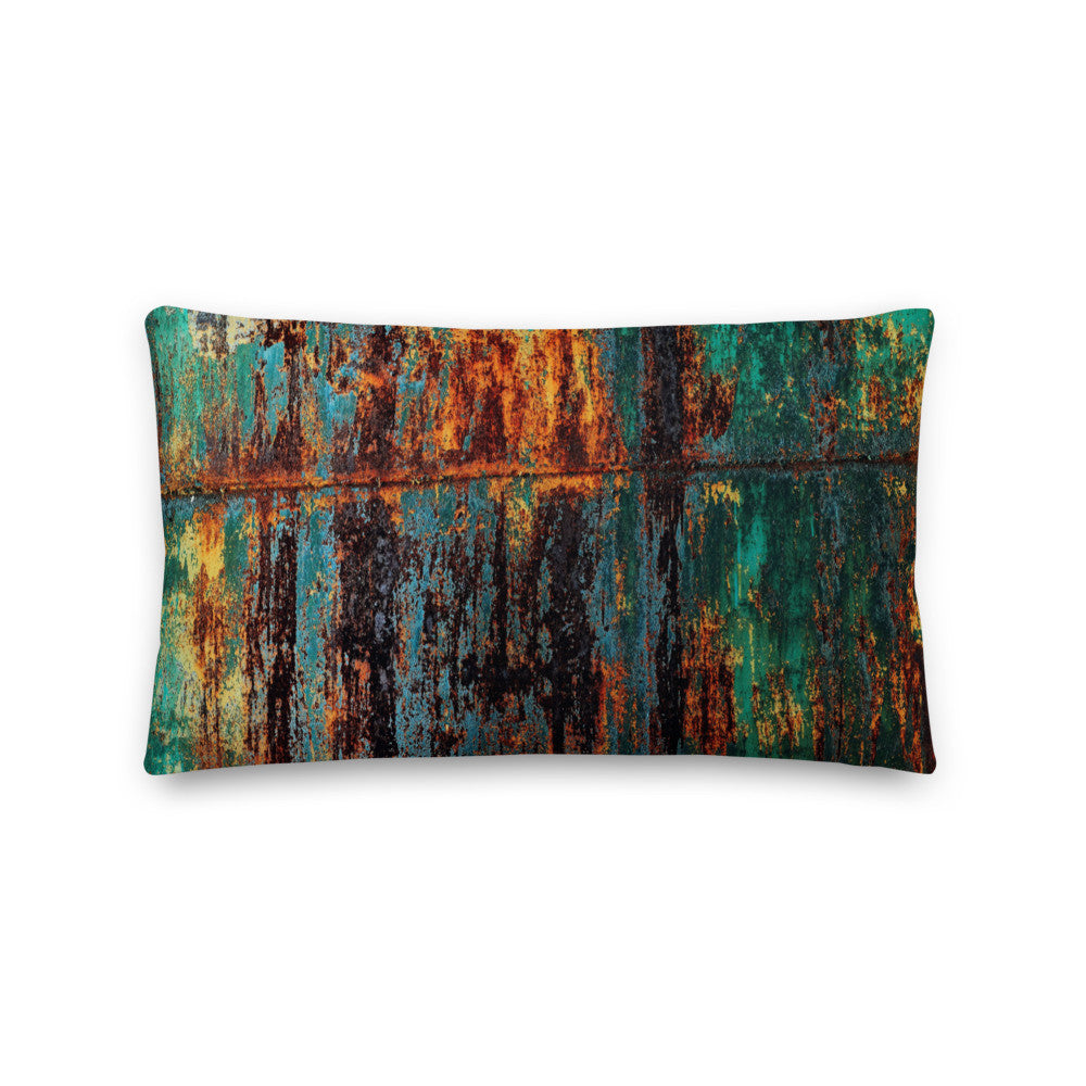 CLOCHARD Grunge Premium Pillow by Gianneli-3