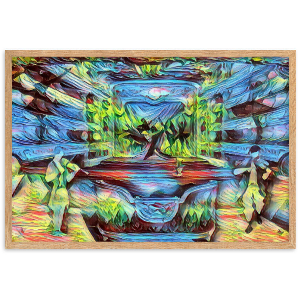 WHEN YOUR SENSES DANCE WITH MY MOMENTS JL.AK PREMIUM Framed Poster-0