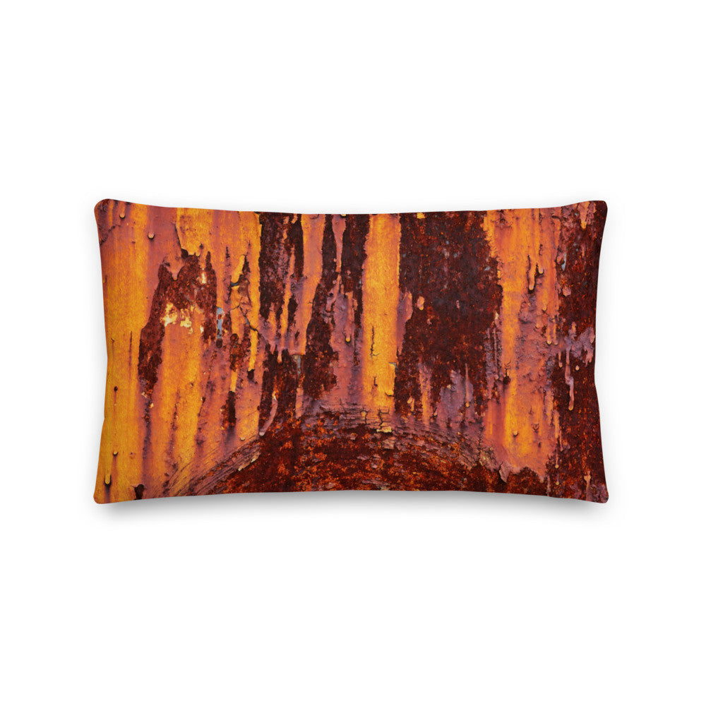 CLOCHARD Grunge Premium Pillow by Gianneli-3