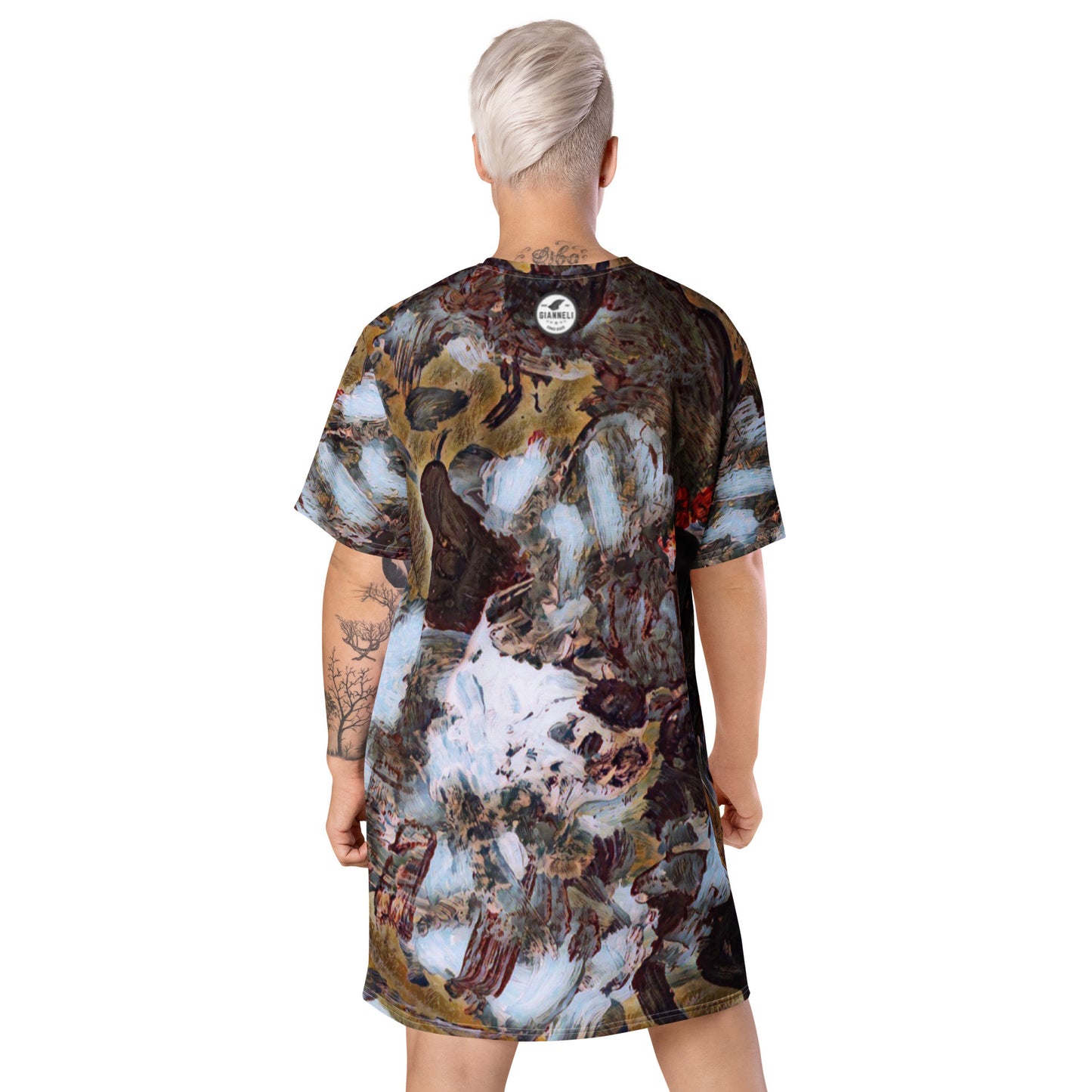 ANADYSIS ART T-shirt Dress by Gianneli-7