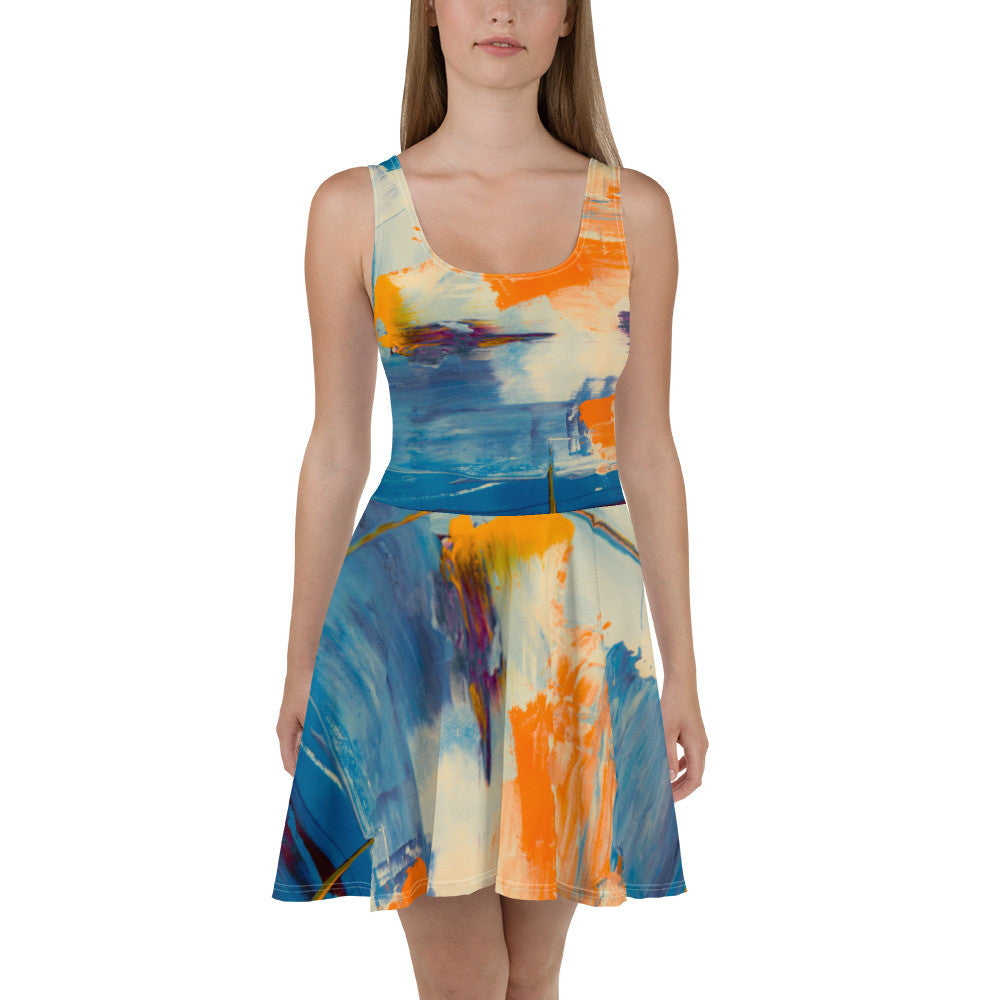 Gianneli Colours Skater Dress-2