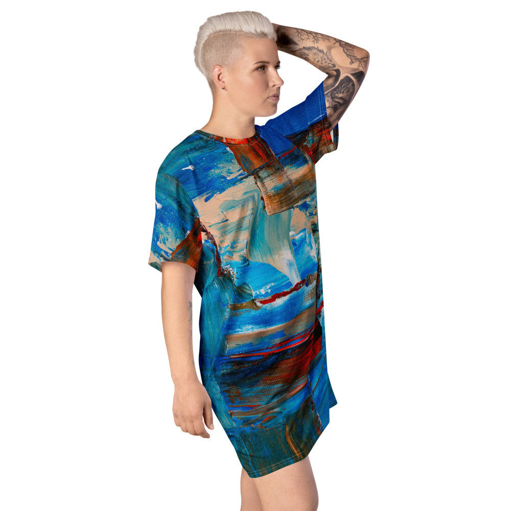 Gianneli Colours T-shirt Dress-6