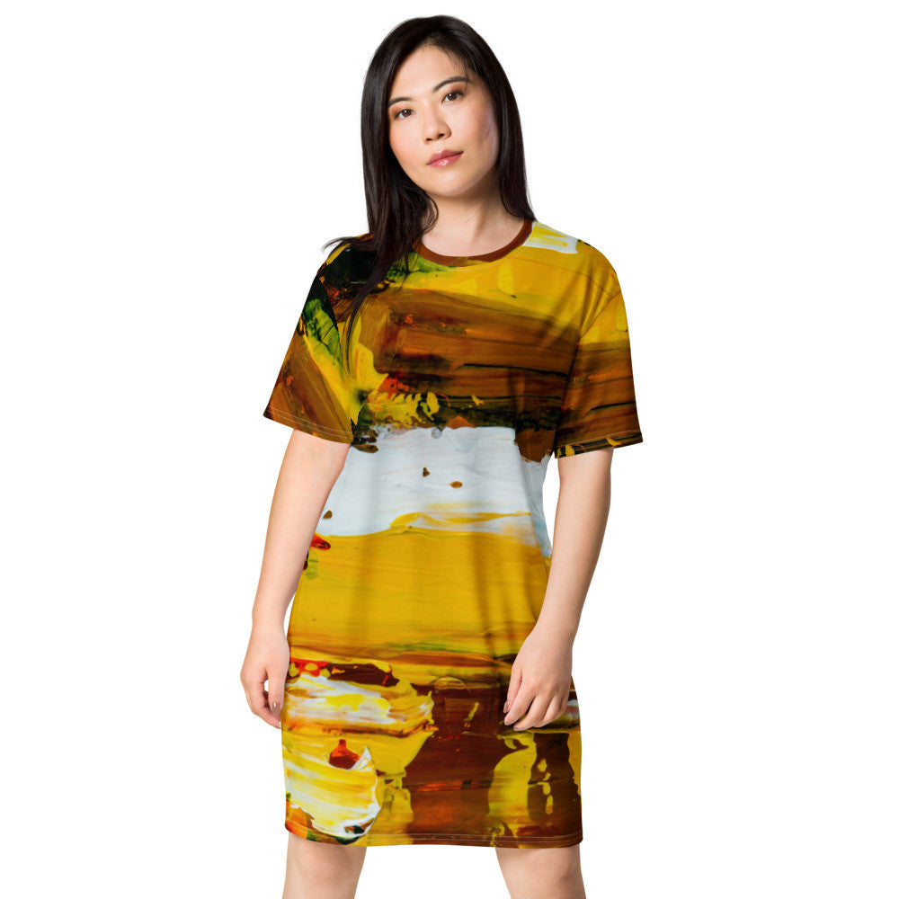 Gianneli Colours T-shirt dress-2