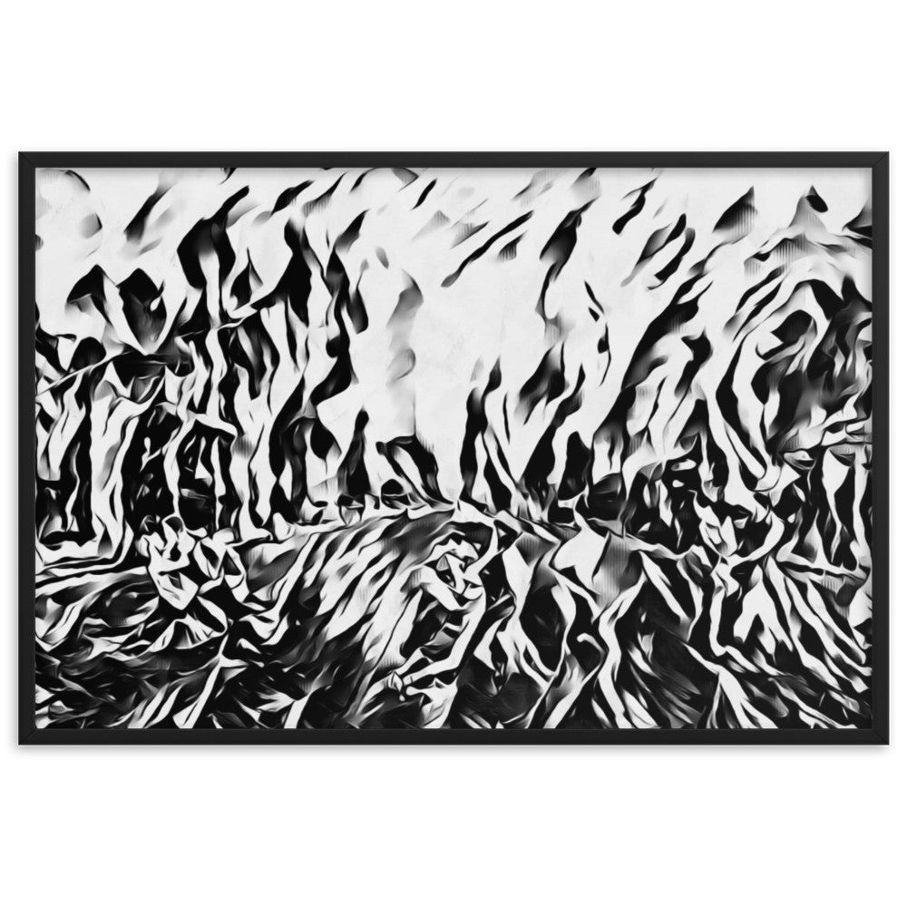 DANCE ME LIKE THE RAIN THAT BURNING OUT THE FIRE AROUND ME Framed Poster-0