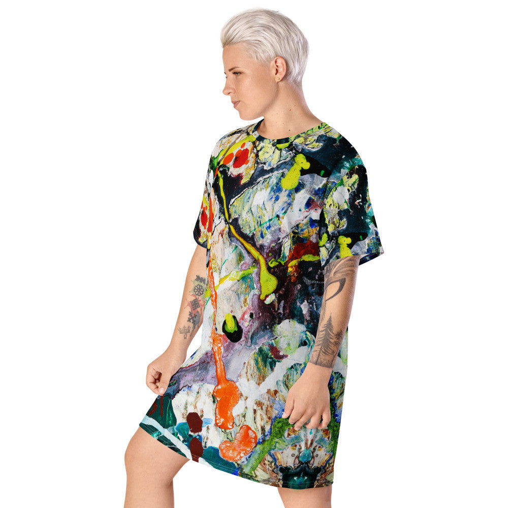 Gianneli Colours T-shirt Dress-2