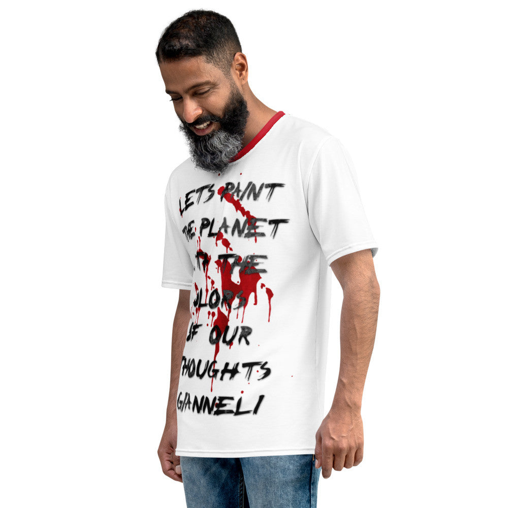 Colourful Thoughts Men's T-shirt by Gianneli-3