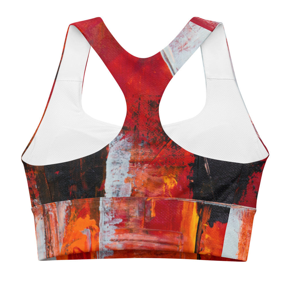 Gianneli Colours Longline Sports Bra-1