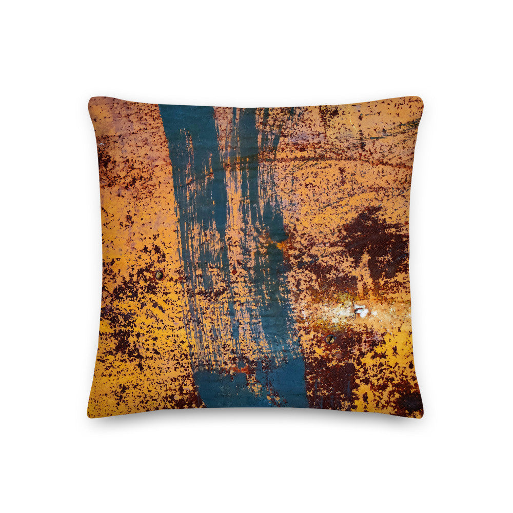 CLOCHARD Grunge Premium Pillow by Gianneli-0