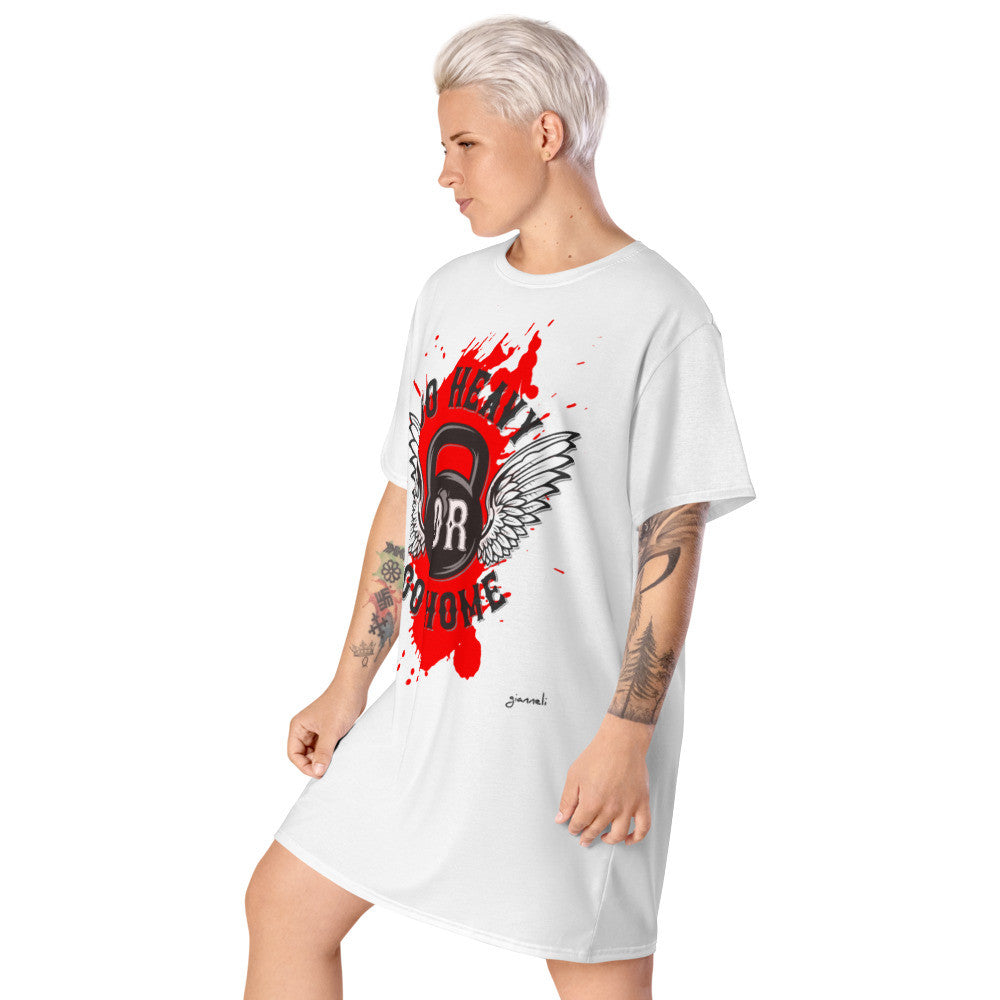 WINGS T-shirt Dress by Gianneli-3