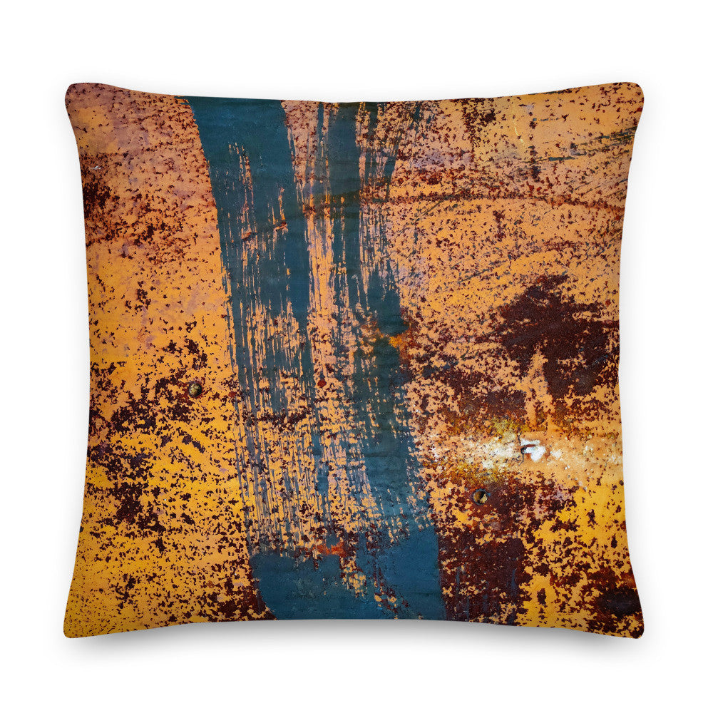 CLOCHARD Grunge Premium Pillow by Gianneli-4