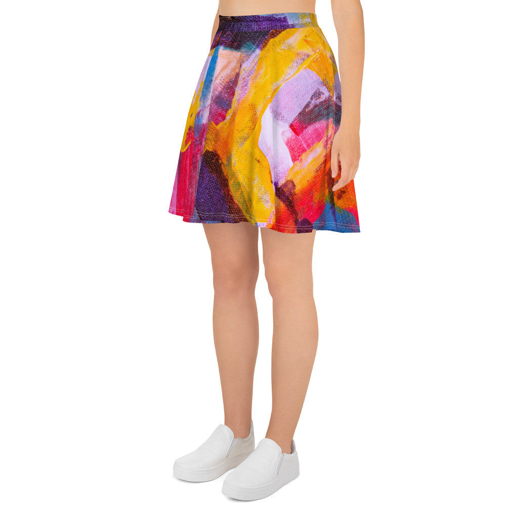 Gianneli Colours Skater Skirt-4