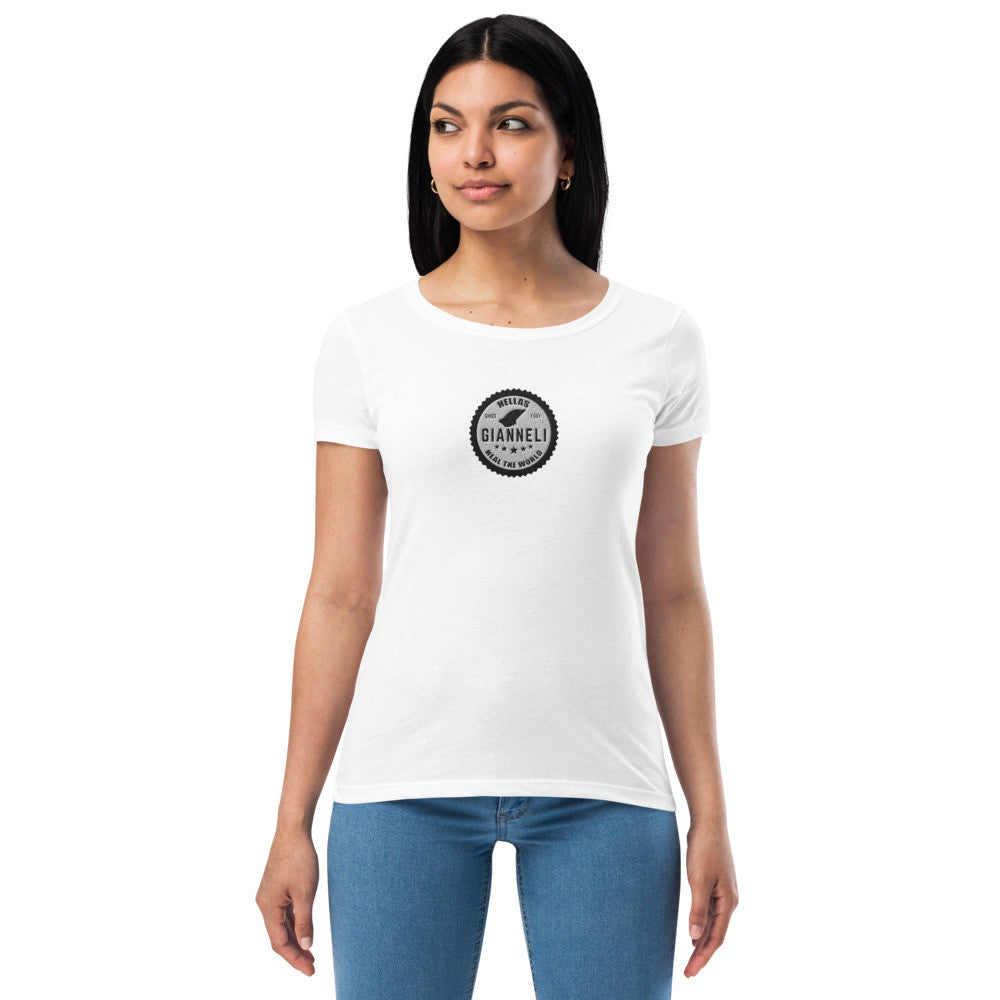 HEAL THE WORLD Women’s Fitted T-shirt by Gianneli-8