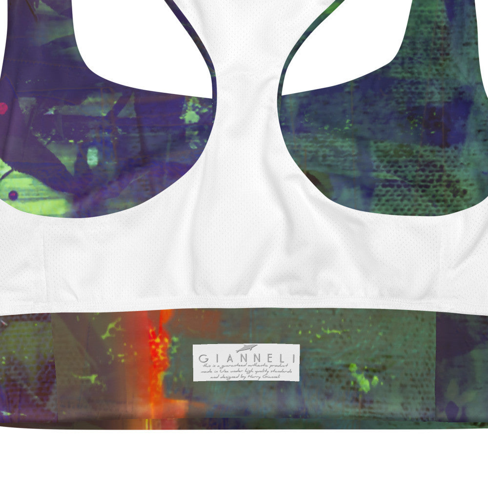 Gianneli Colours Longline Sports Bra-3