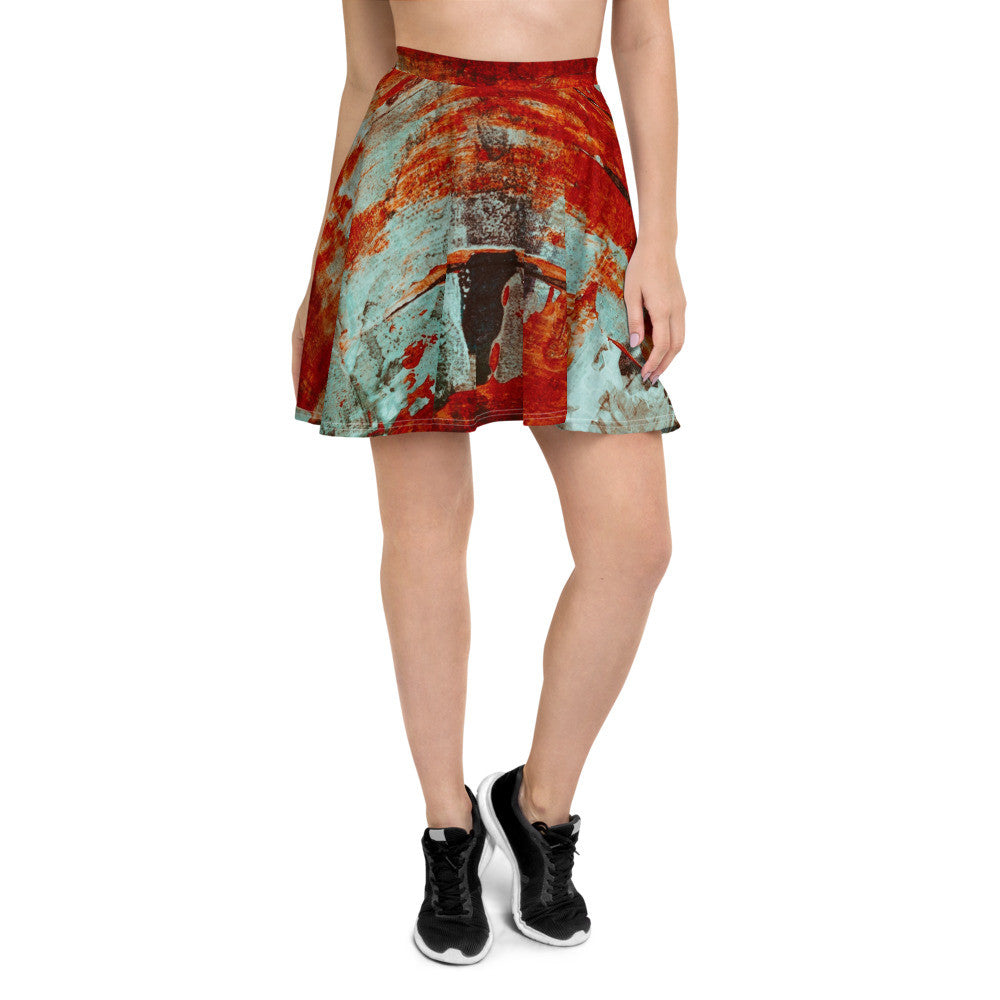 Gianneli Colours Skater Skirt-2