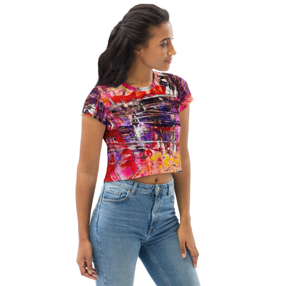 Gianneli Colours Crop Tee-5