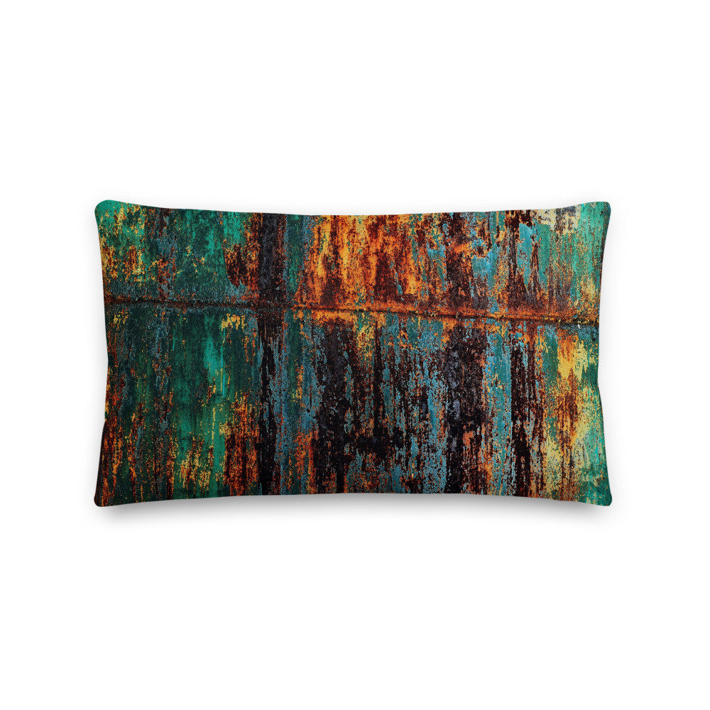 CLOCHARD Grunge Premium Pillow by Gianneli-2