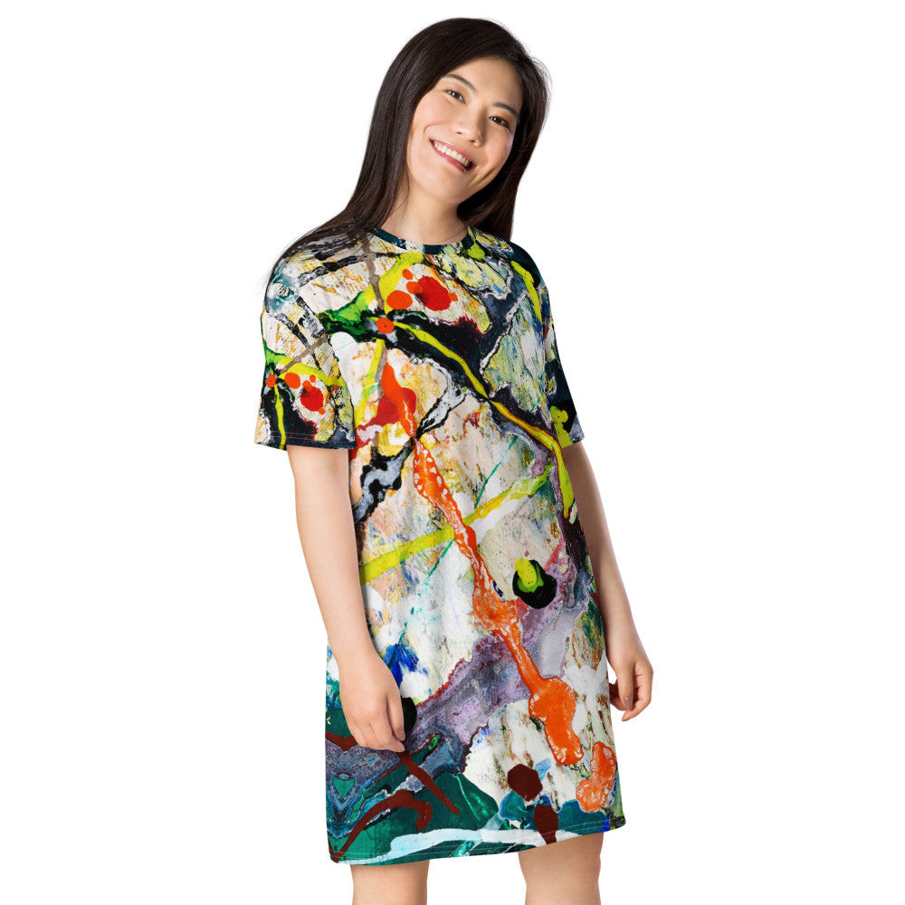 Gianneli Colours T-shirt Dress-5