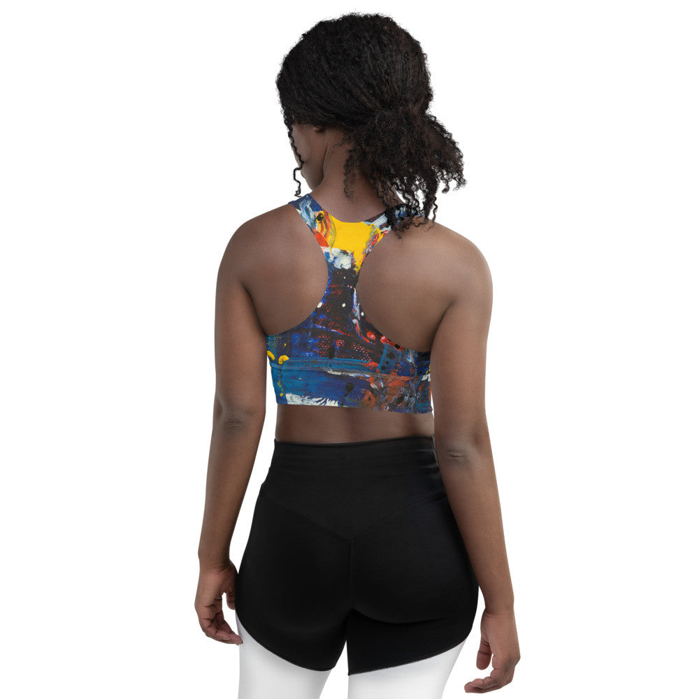 Gianneli Colours Longline Sports Bra-6