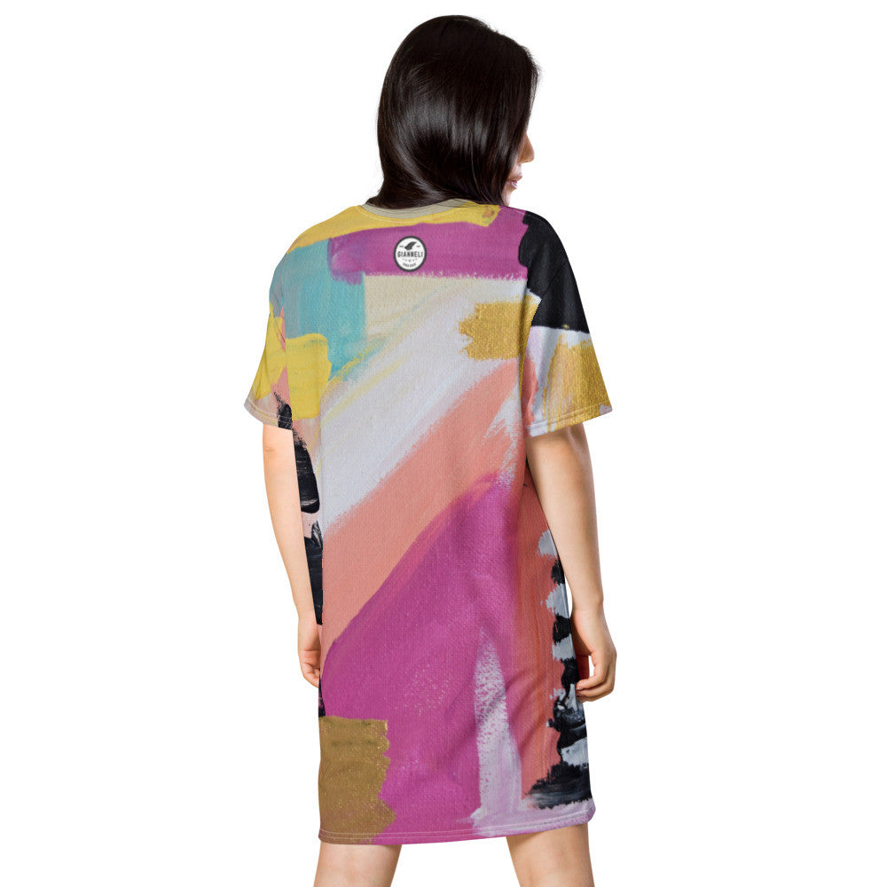 Gianneli Colours T-shirt dress-3