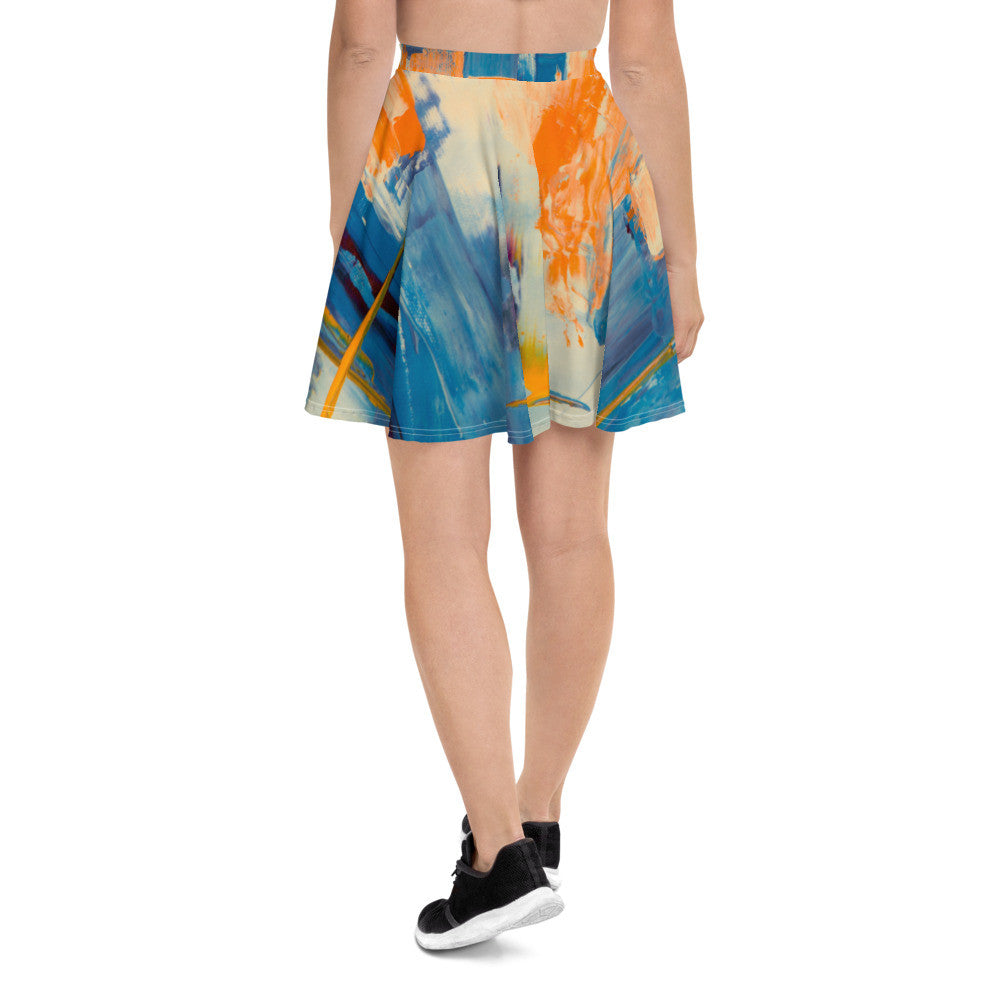 Gianneli Colours Skater Skirt-3