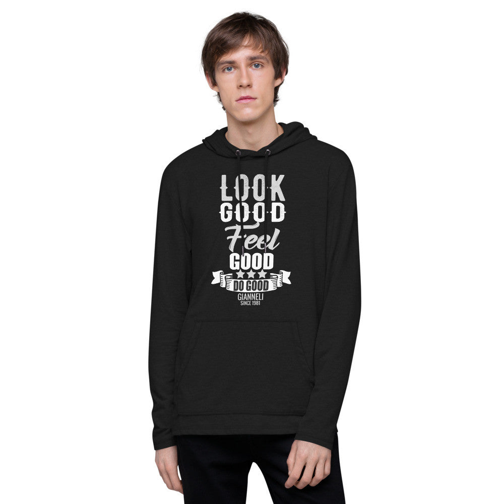 LOOK GOOD Unisex Lightweight Hoodie by Gianneli-2