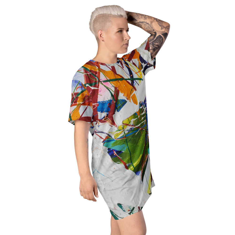 Gianneli Colours T-shirt dress-6