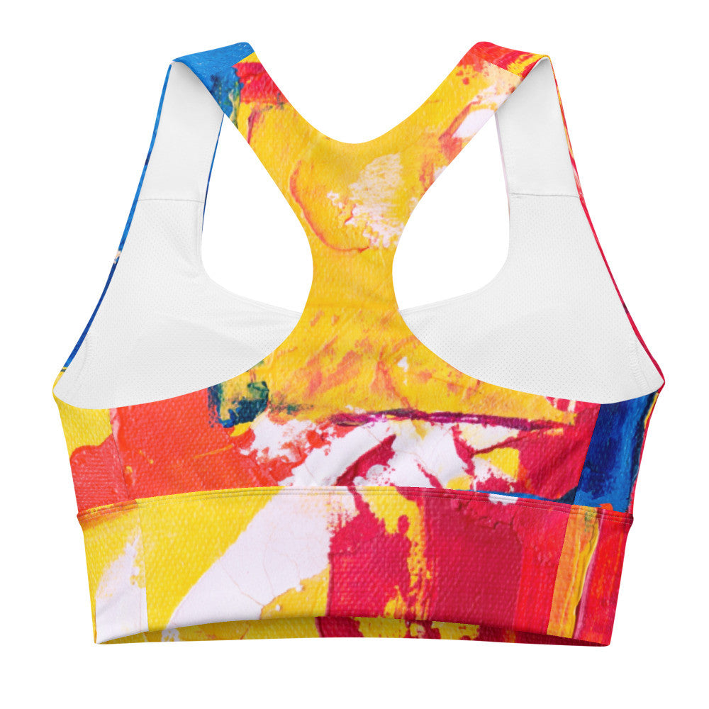 Gianneli Colours Longline Sports Bra-1