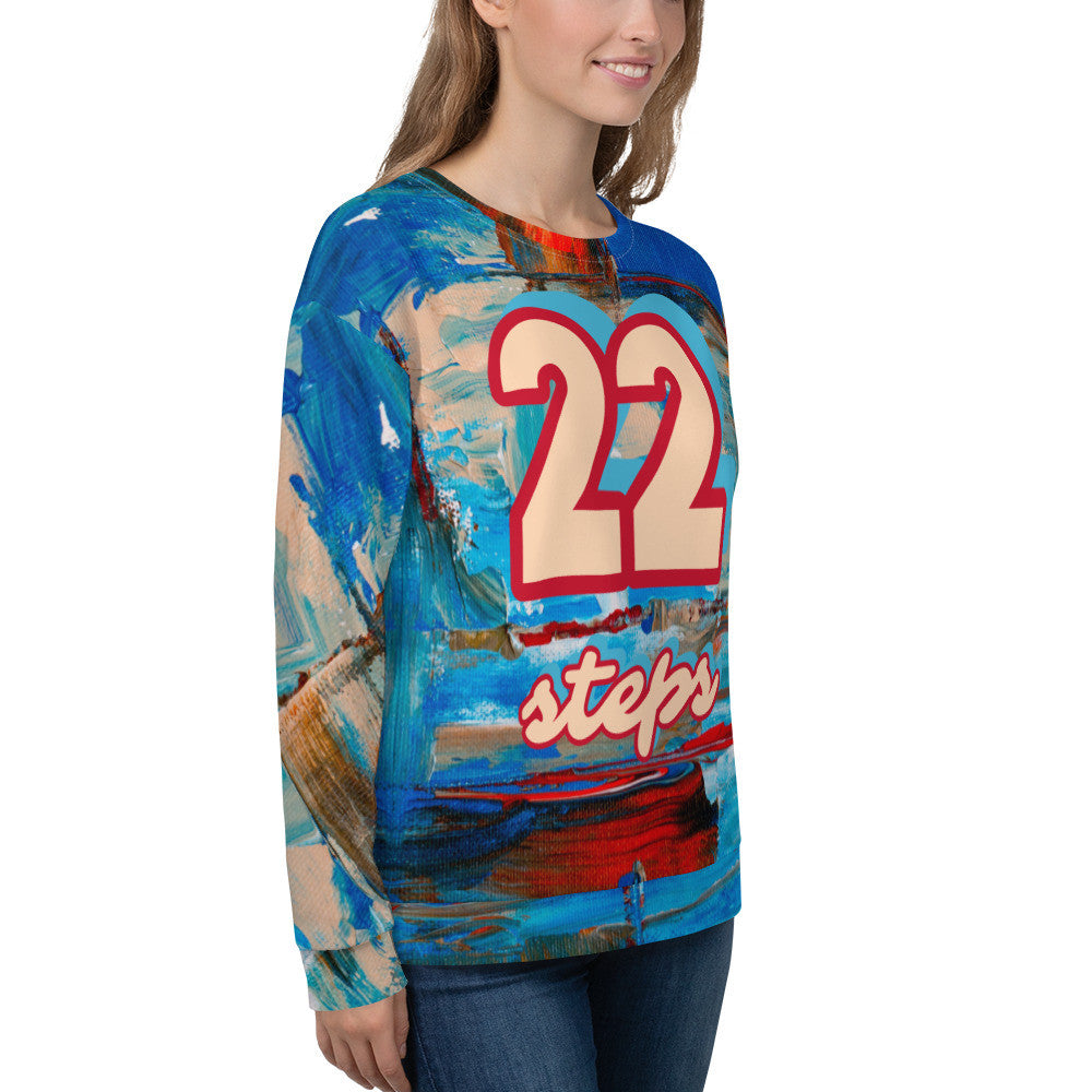 22 STEPS Unisex Sweatshirt by Gianneli-9