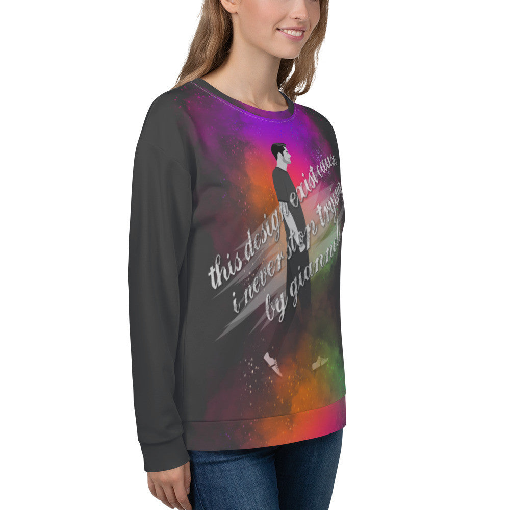 KEEP TRYING Unisex Sweatshirt by Gianneli-9