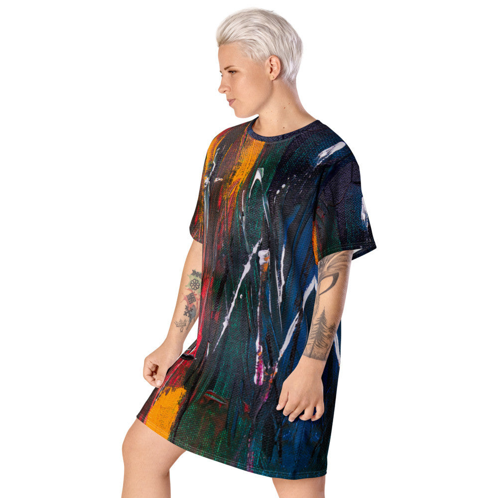 Gianneli Colours T-shirt Dress-8