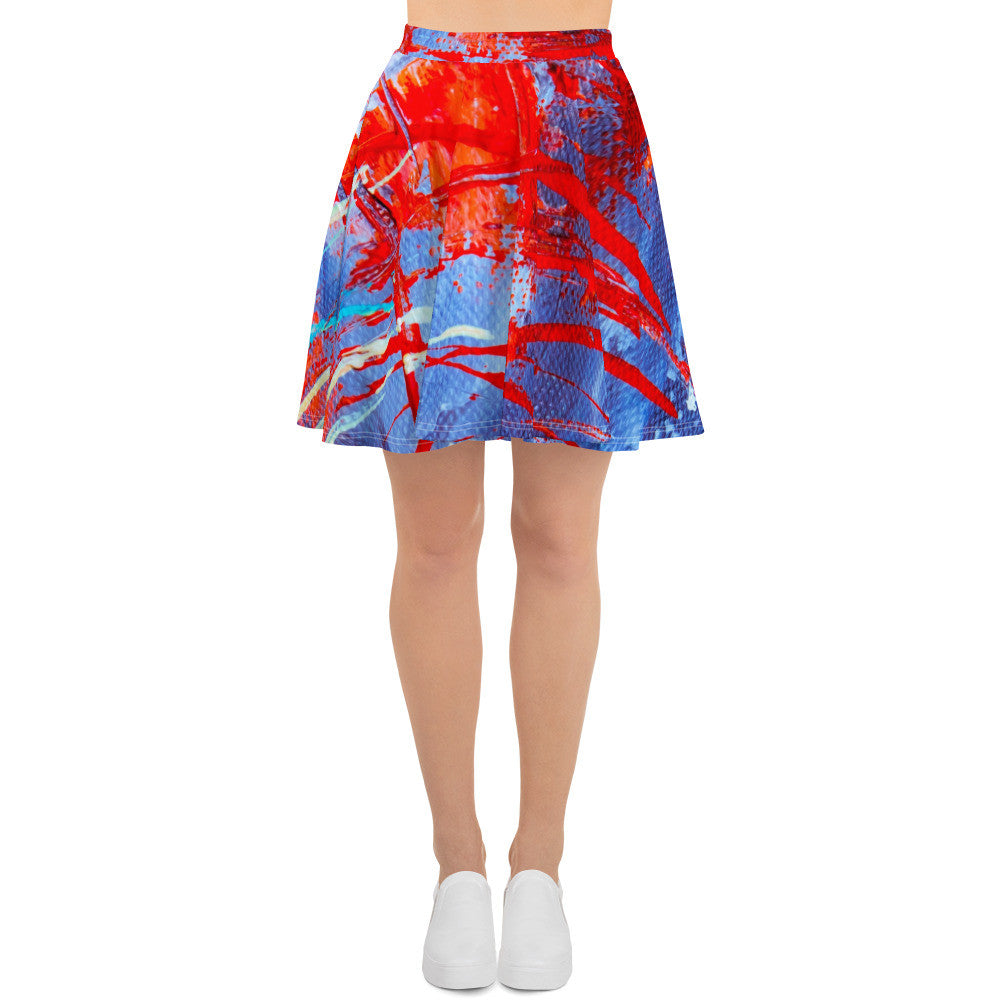 Gianneli Colours Skater Skirt-2