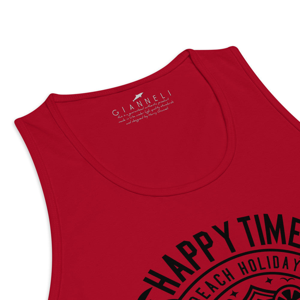 HAPPY TIME Men’s Premium Tank Top by Gianneli-2