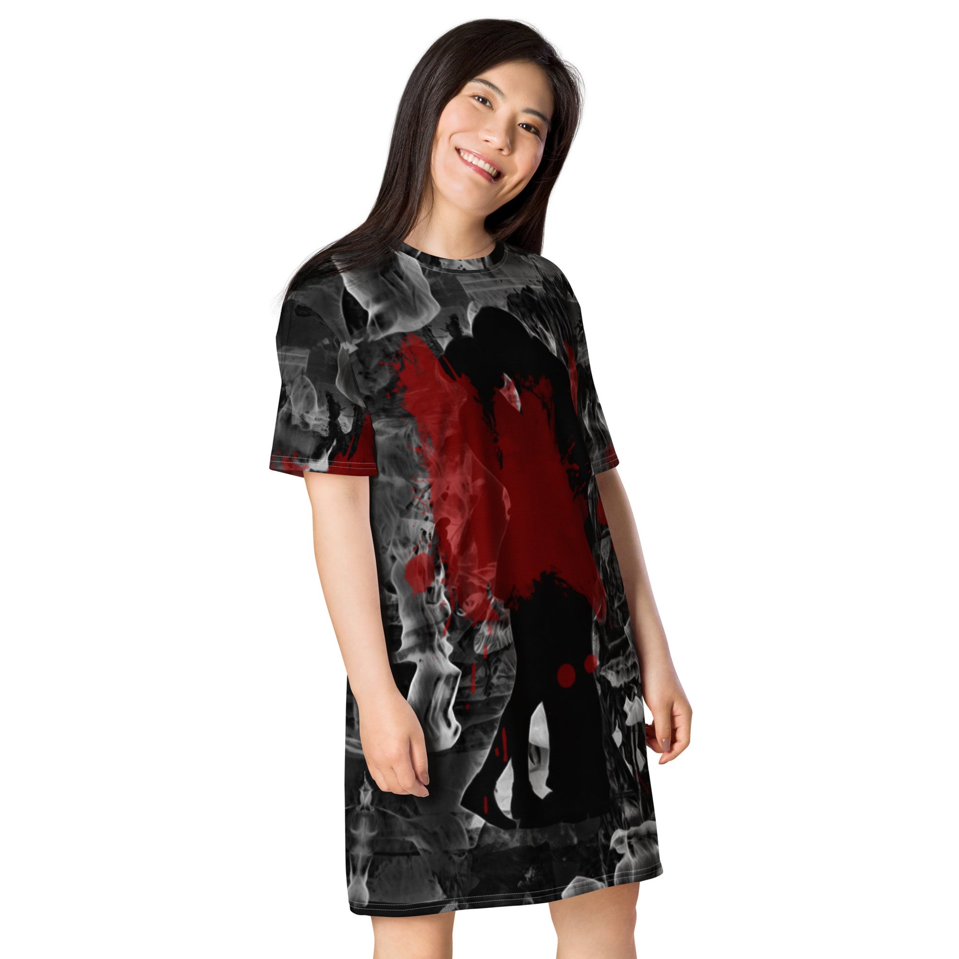 EROTAS ART T-shirt dress by Gianneli-5