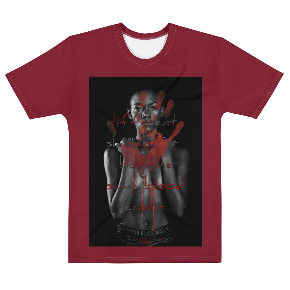 BLOOD COLOUR Men's t-shirt by Gianneli-0