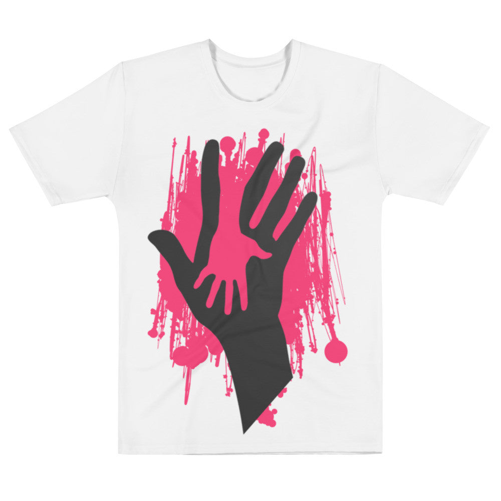 HAND BY HAND Men's t-shirt by Gianneli-0