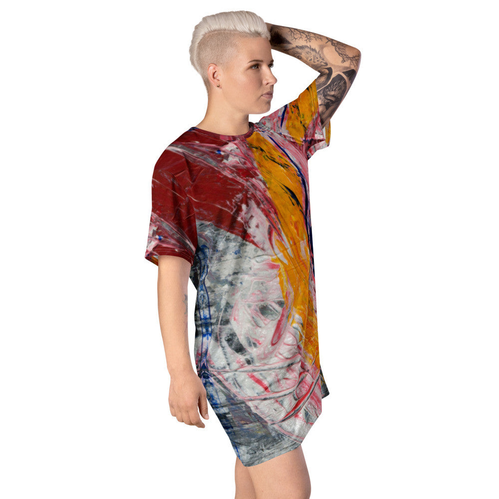 Gianneli Colours T-shirt dress-6