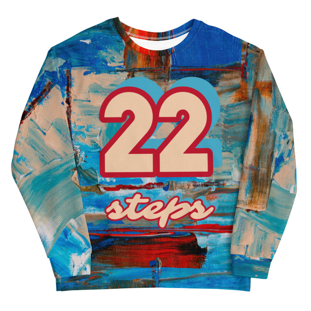 22 STEPS Unisex Sweatshirt by Gianneli-2