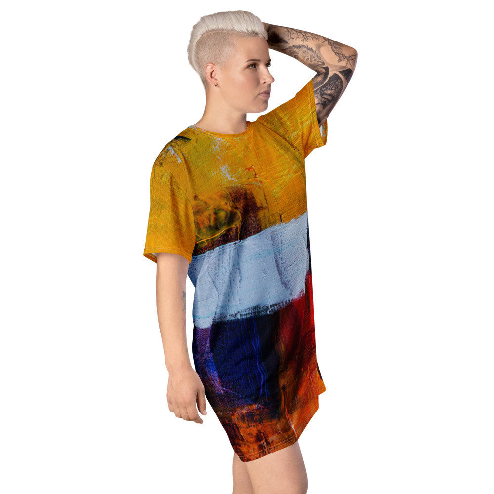 Gianneli Colours T-shirt Dress-6