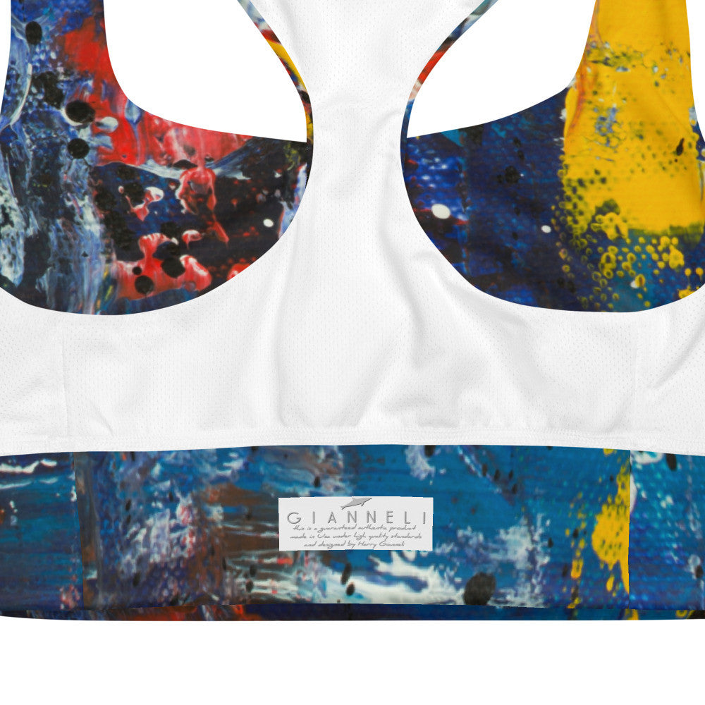 Gianneli Colours Longline Sports Bra-2