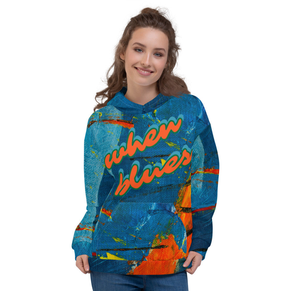 BLUES & SUNSETS Unisex Hoodie by Gianneli-10