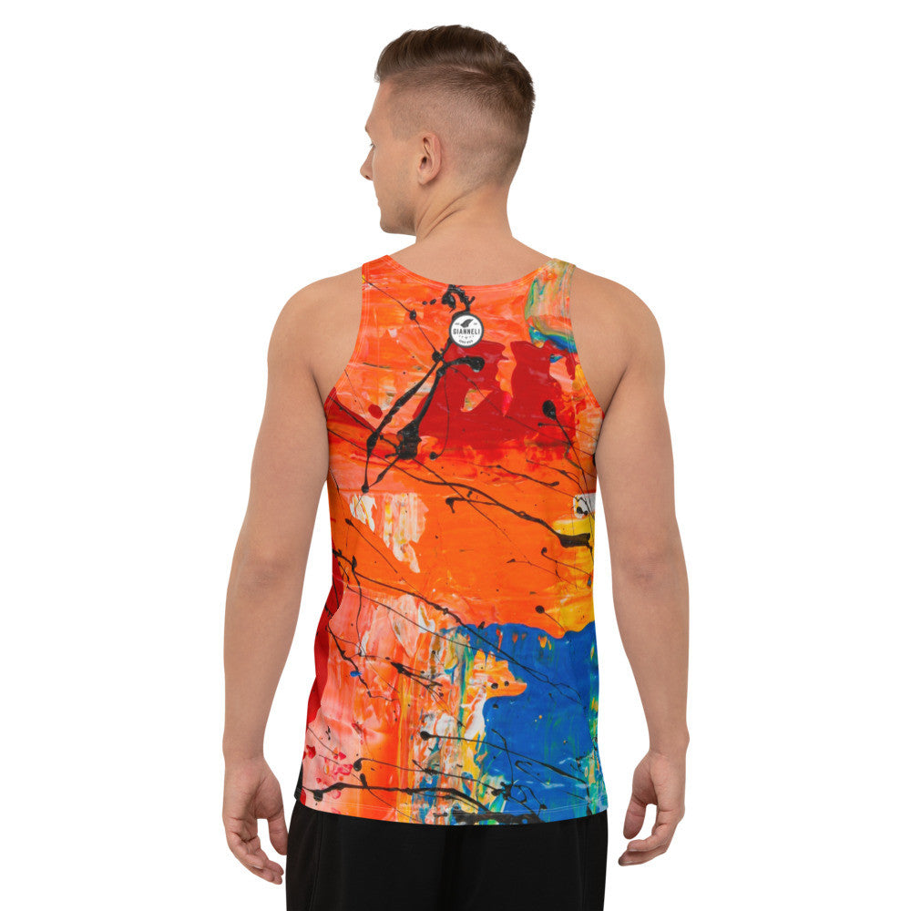 Gianneli Colours Unisex Tank Top-5