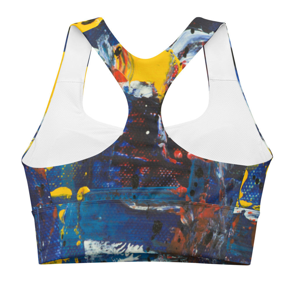 Gianneli Colours Longline Sports Bra-1